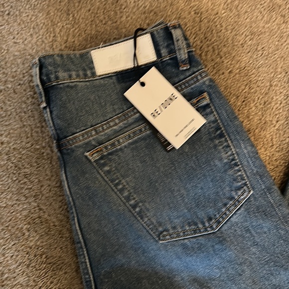 NWT $265 Re/Done 90’s Loose High Rise denim jeans women size 32 - Picture 7 of 8